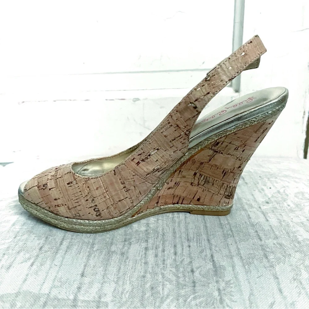 Lilly Pulitzer Krisie Cork Wedge Sandals